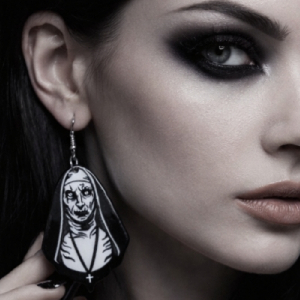 The Nun Earrings